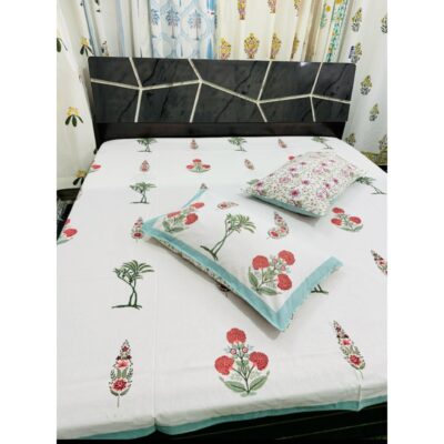 Softtouch - King Size Double Bedsheet Set In Cotton
