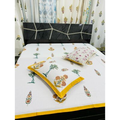 Softtouch - King Size Double Bedsheet Set In Cotton