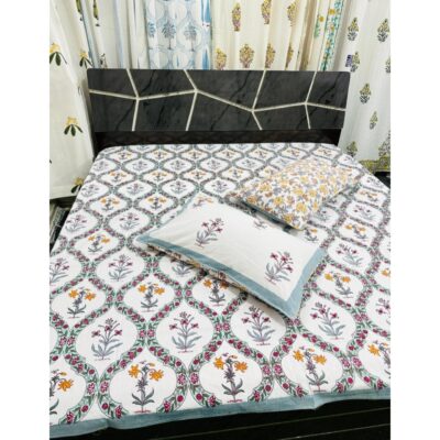 Softtouch - King Size Double Bedsheet Set In Cotton