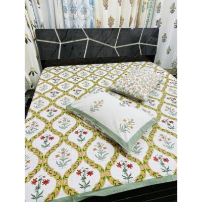 Softtouch - King Size Double Bedsheet Set In Cotton