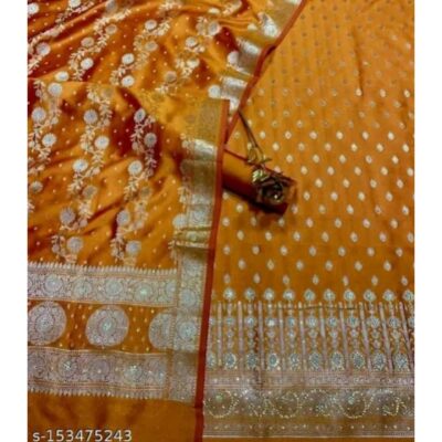 Boonti - Banarasi Soft Silk Unstitched Suit