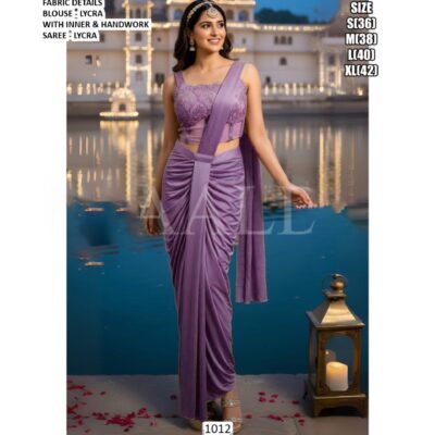 Nia- Ready To Wear Saree With Handwork Blouse