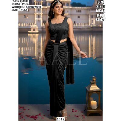 Nia- Ready To Wear Saree With Handwork Blouse