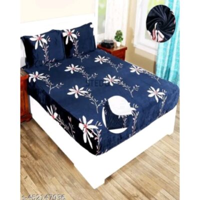 Comfora- Elastic Fitted Bedsheet For Double Bed