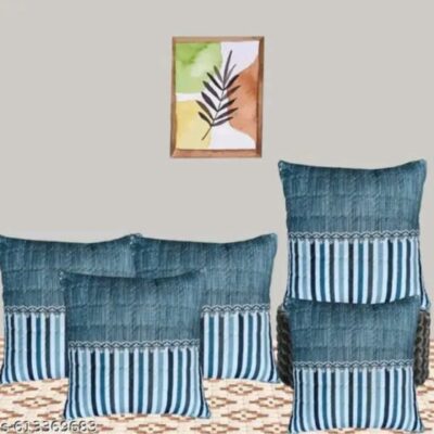 Aura- Digital Print Velvet Cushion Cover