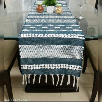 Table Runner With Burlap Touch