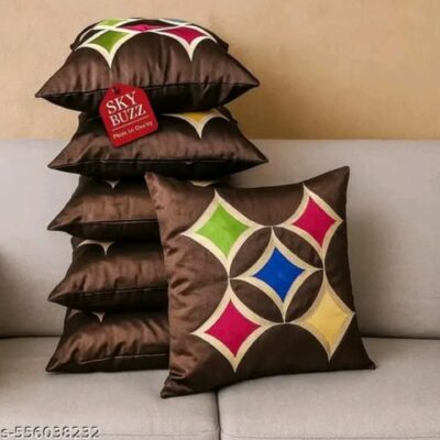 Karigari - Ethnic Cushion Cover In Silk