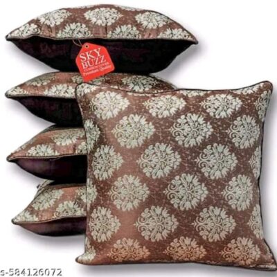 Cozyfest - Floral Cushion Cover In Ploy Cotton