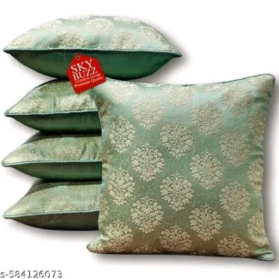 Cozyfest - Floral Cushion Cover In Ploy Cotton