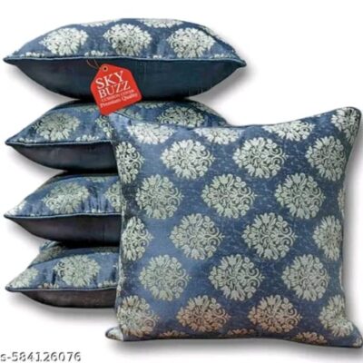 Cozyfest - Floral Cushion Cover In Ploy Cotton