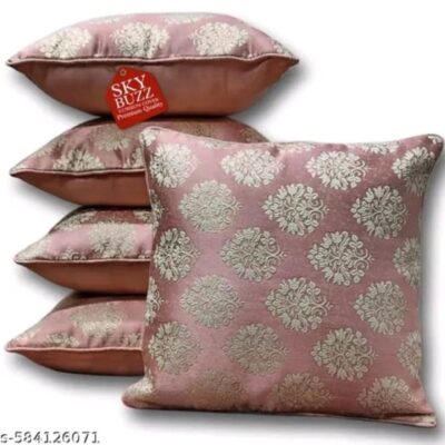 Cozyfest - Floral Cushion Cover In Ploy Cotton
