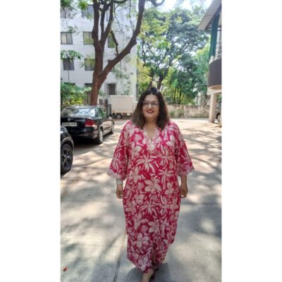 Alora- Floral Print Co-ord Set In Rayon