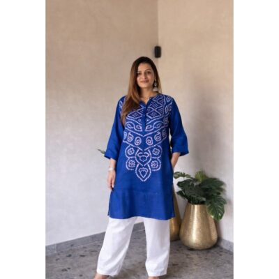 Roop- Digital Print Co-ord Set In Cotton