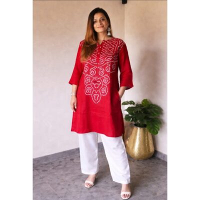 Roop- Digital Print Co-ord Set In Cotton
