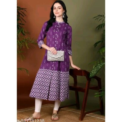 Avni- Ethnic Print Cotton Kurti