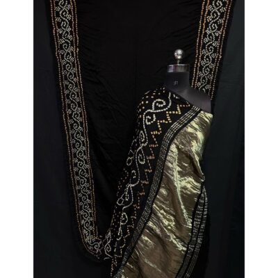 Rajsi- Gala Bandhej Modal Silk Saree