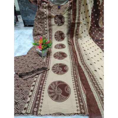 Kavya- Ajrakh Mirror Work Suit Set