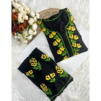 Riva- Rayon Chikankari Co-ord Set