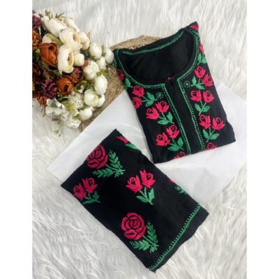 Riva- Rayon Chikankari Co-ord Set