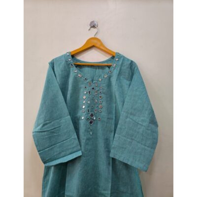 Mehek- Ethnic Mirror Work Kurti