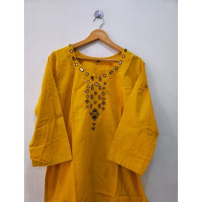 Mehek- Ethnic Mirror Work Kurti