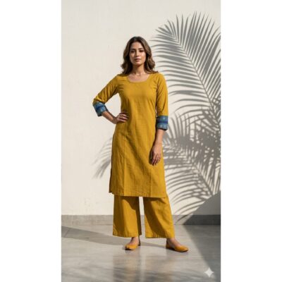 Noori- Ethnic Cotton Co-ord Set