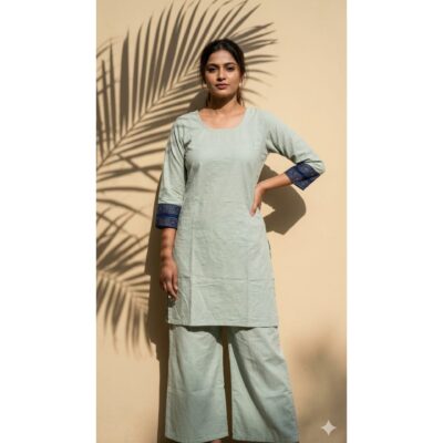 Noori- Ethnic Cotton Co-ord Set
