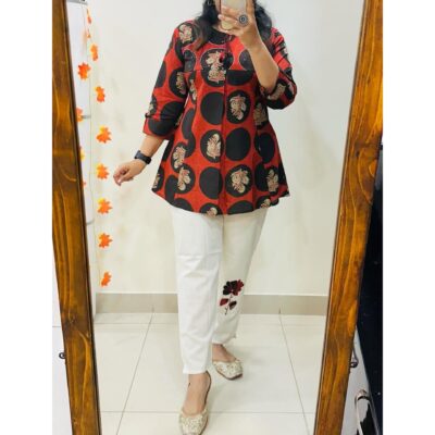 Tisha- Handcrafted Cotton Co-ord Set
