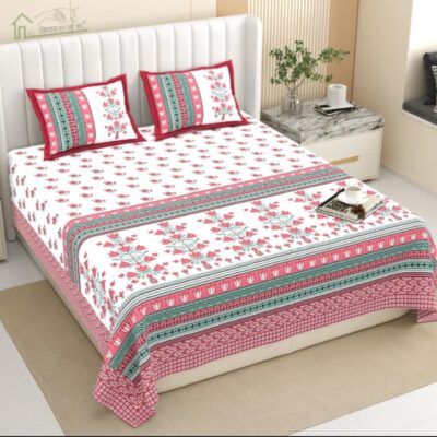 Aakriti- Royal Print King Size Bedsheet
