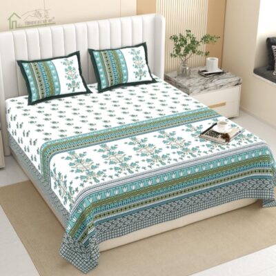 Aakriti- Royal Print King Size Bedsheet