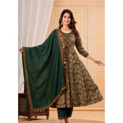Riva- Layered Anarkali Kurta Set