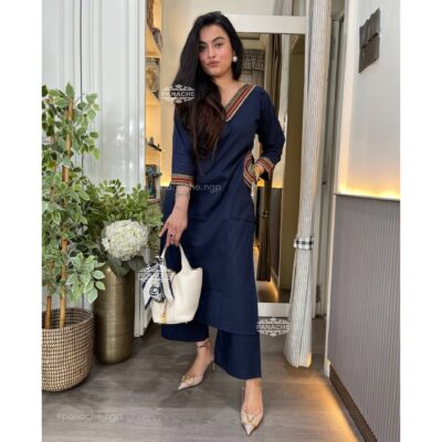 Kashida- Ethnic Embroidered Kurta set