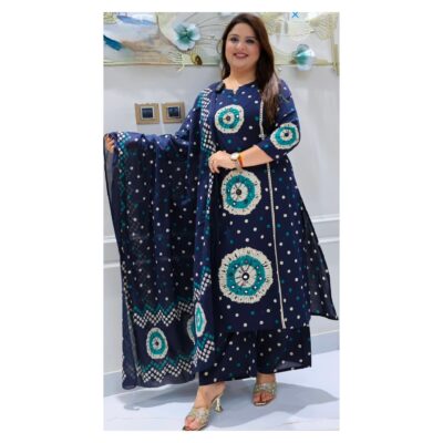 Suhani- Embroidered 3 Piece Suit Set