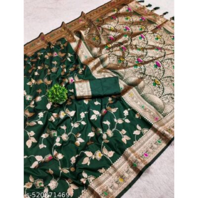Swara- Zari Woven Banarasi Silk Saree