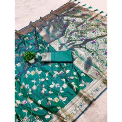 Swara- Zari Woven Banarasi Silk Saree