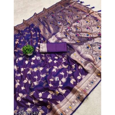 Swara- Zari Woven Banarasi Silk Saree
