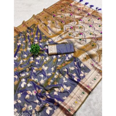Swara- Zari Woven Banarasi Silk Saree