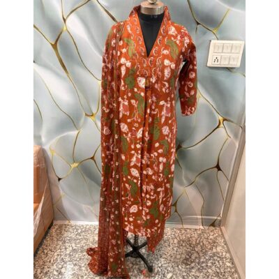 Aarohi- Floral Print Cotton Kurta Set