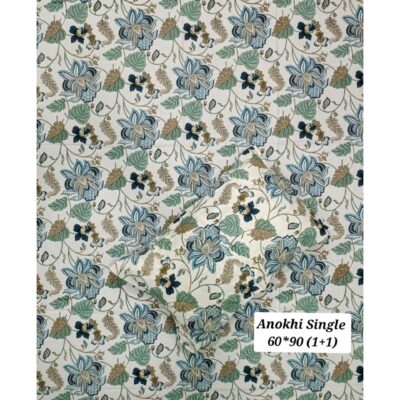 Elora- Floral Print Single Bedsheet