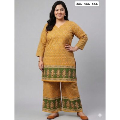 Ira- Ethnic Print Cotton Co-ord Set