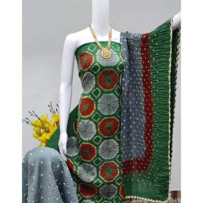 Kalakriti- Cotton Shibori Suit Set