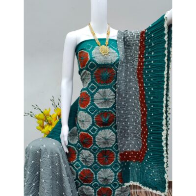Kalakriti- Cotton Shibori Suit Set