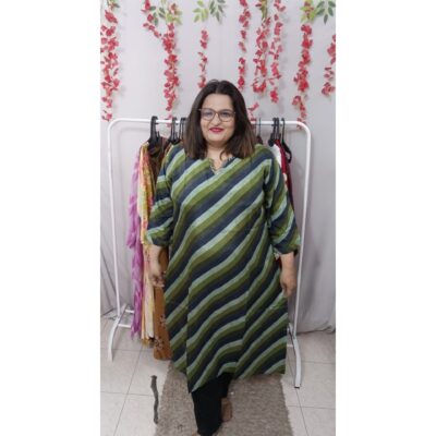 Ishani- Printed Soft Silk Kurti