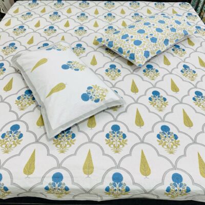 Artloom- Premium Printed King Size Bedsheet