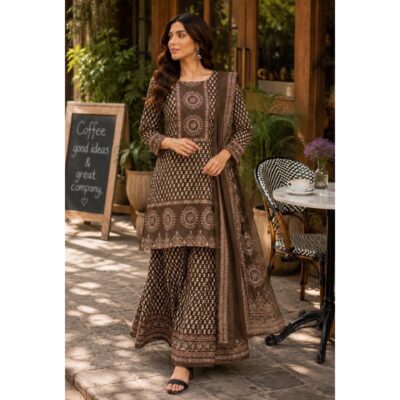 Vrinda- Handcrafted Gopi Dress Set