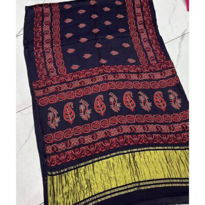 Charvi- Royal Printed Modal Silk Saree