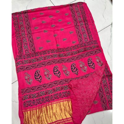 Charvi- Royal Printed Modal Silk Saree
