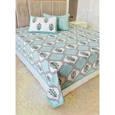 CottonCraft- Premium Handloom King Size Bedsheet