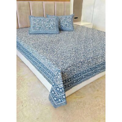 CottonCraft- Premium Handloom King Size Bedsheet