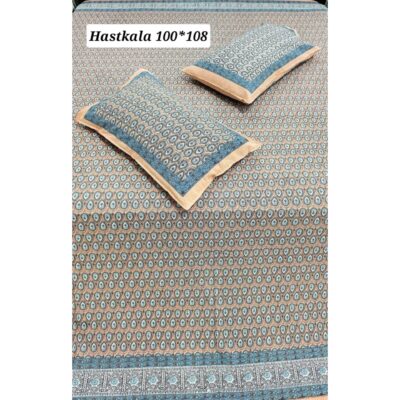 CottonCraft- Premium Handloom King Size Bedsheet